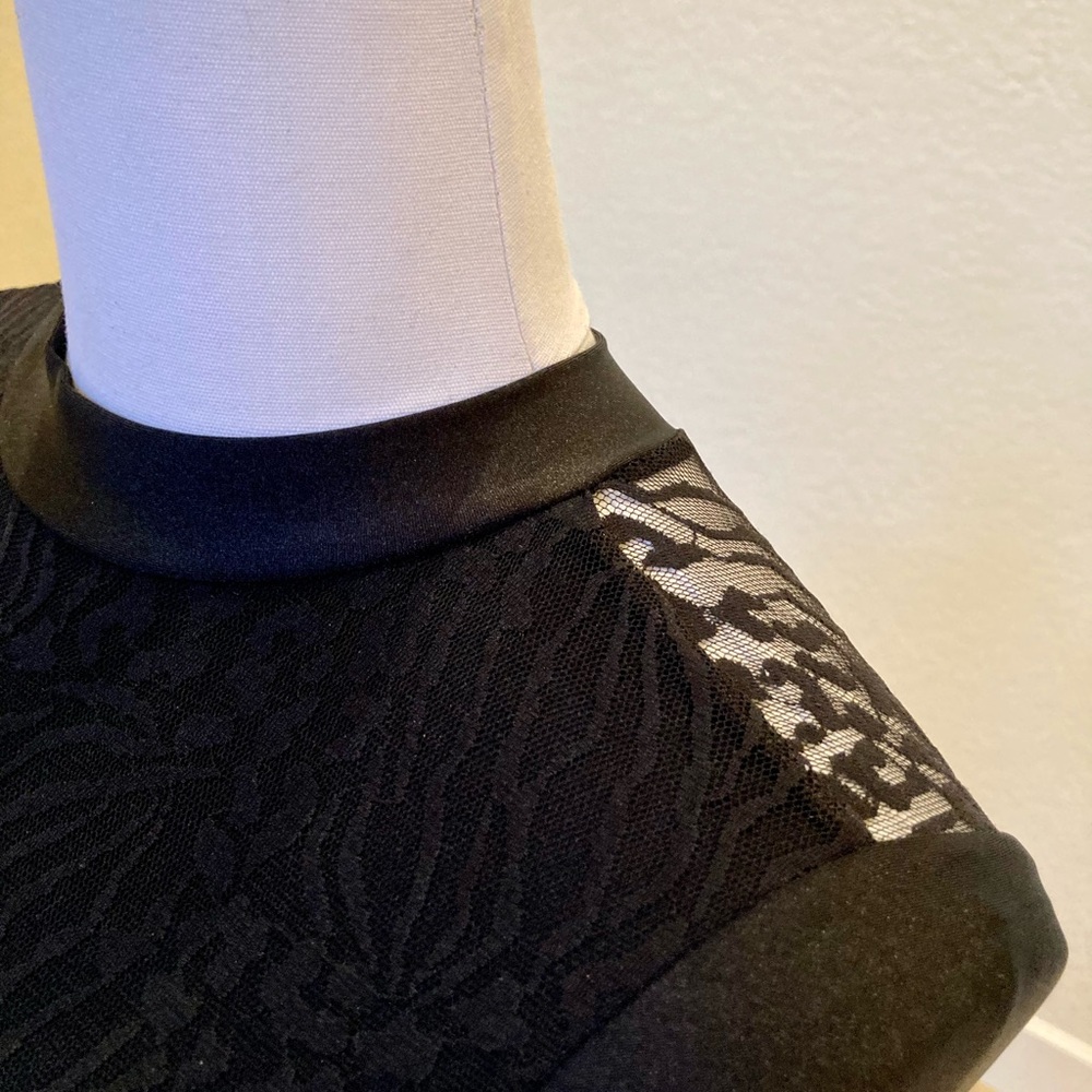 Natalie Dancewear Black Cut-Out Bodysuit - Picture 3 of 3